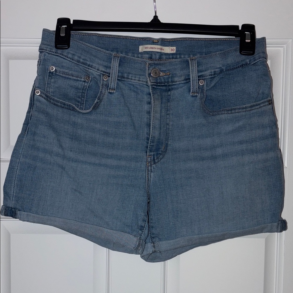 Levi's Blue Jean Shorts